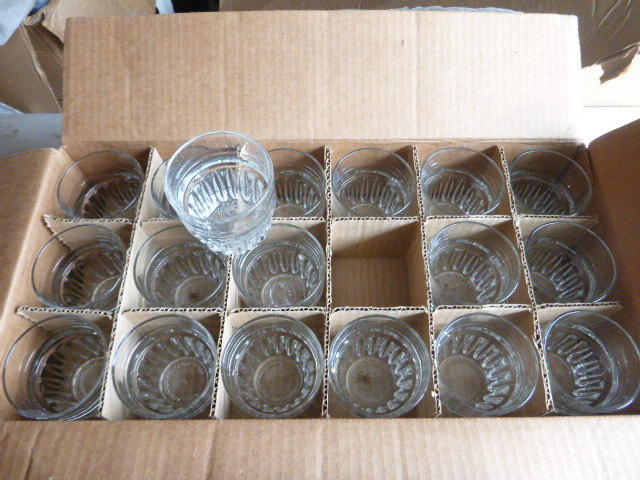 lot 106 image: 36 Low Ball Glasses