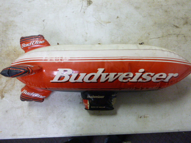 lot 139 image: Budweiser Blow-Up Dcor