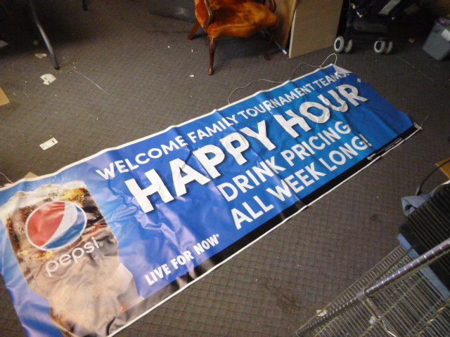 lot 141 image: Pepsi Banner