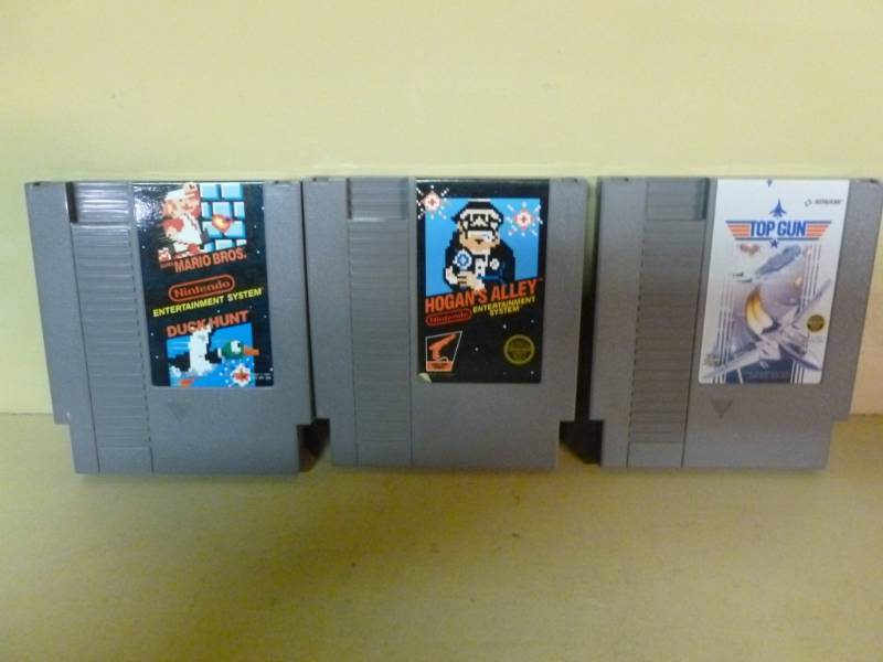lot 6 image: Nintendo NES Games