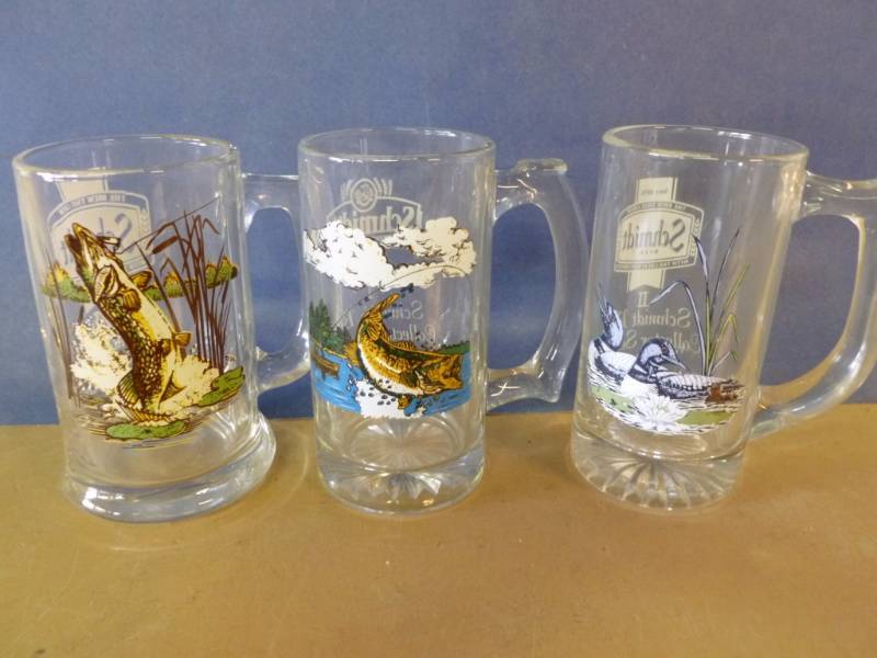 lot 58 image: Schmidt Beer Mugs