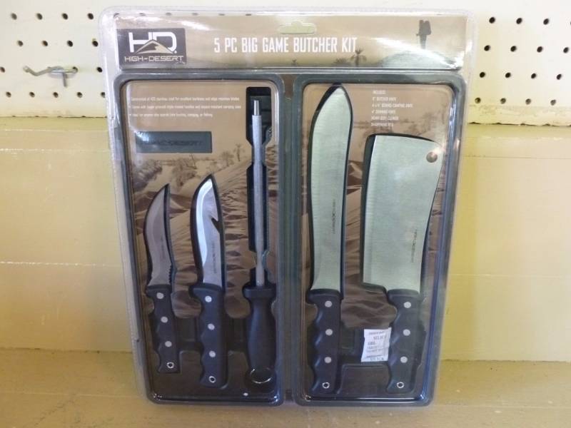 lot 95 image: Big Game Butcher Set