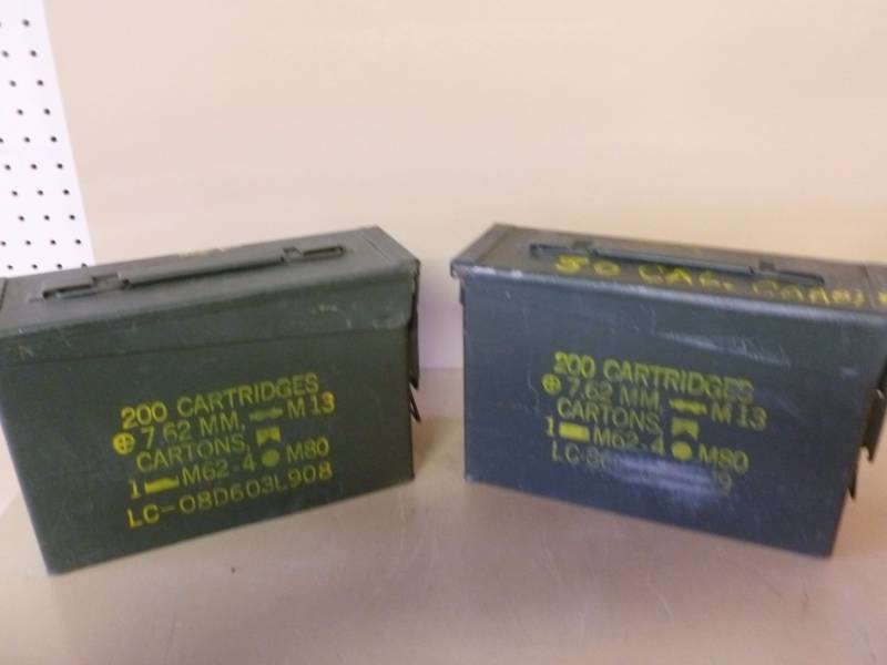 lot 205 image: Ammo Boxes