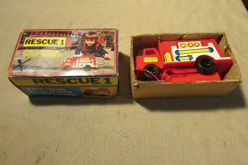 lot 46 image: Vintage Remote Control Fire Truck
