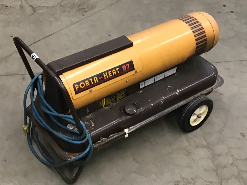 lot 20 image: Porta-Heat 97000 BTU Kerosene Heate...