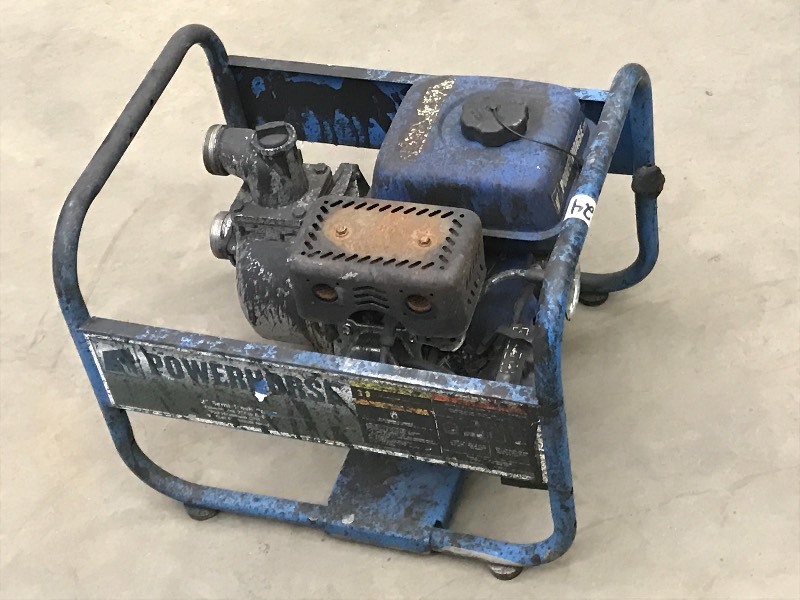 lot 24 image: PowerHouse Gas-Powered Water Pump, ...