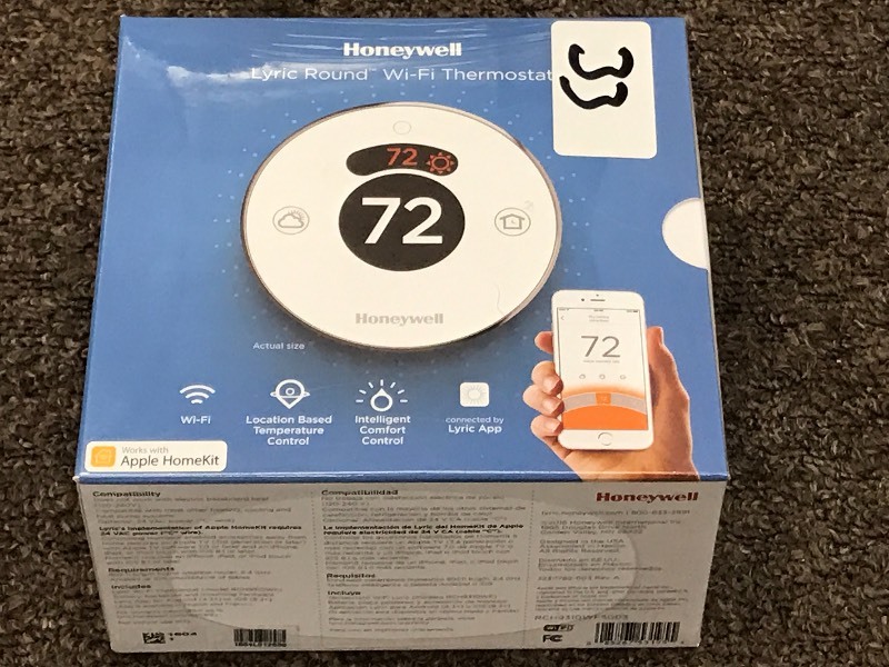 lot 33 image: New Honeywell Lyric Round Wi-Fi The...