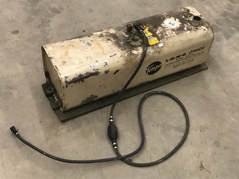 lot 54 image: Tempo L-O-N-G Cruise Boat Fuel Tank...
