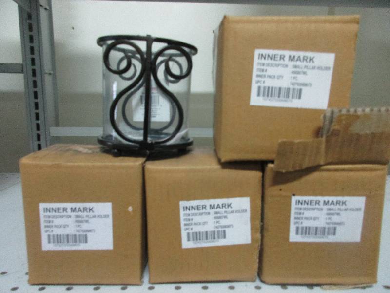 4 candle holders