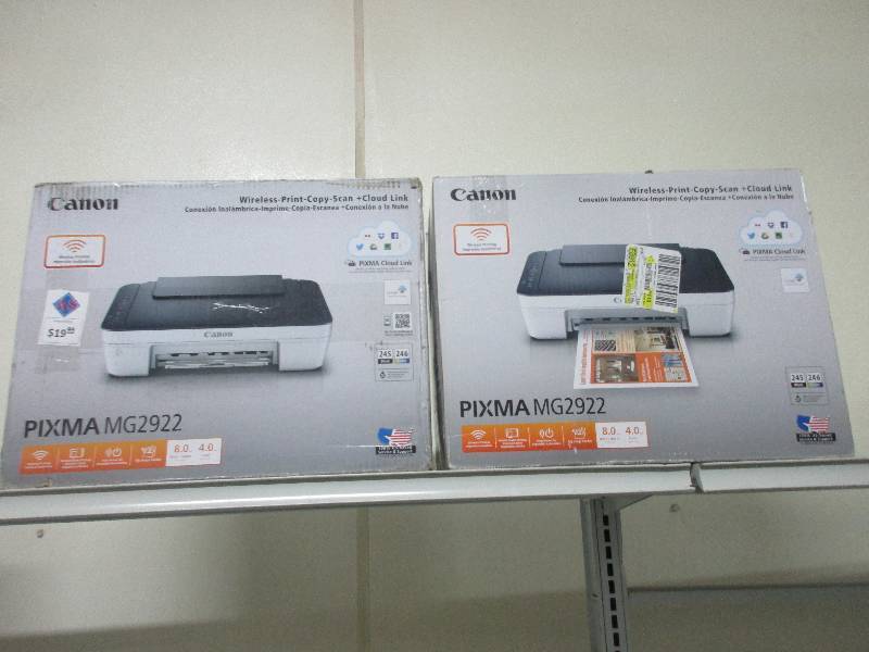 2 cannon pixma MG2922 printers