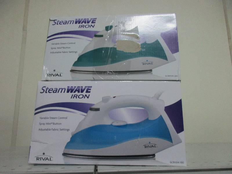2 steam wave irons