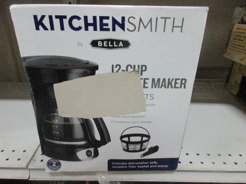 kitchen smith 12 cup coffee maker