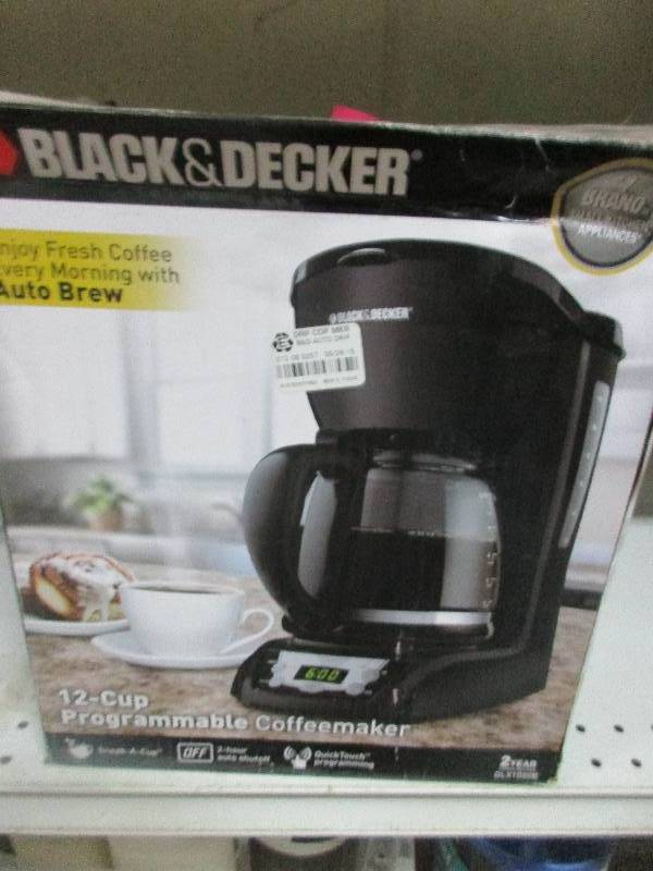 Black-n-Decker 12 cup coffee maker