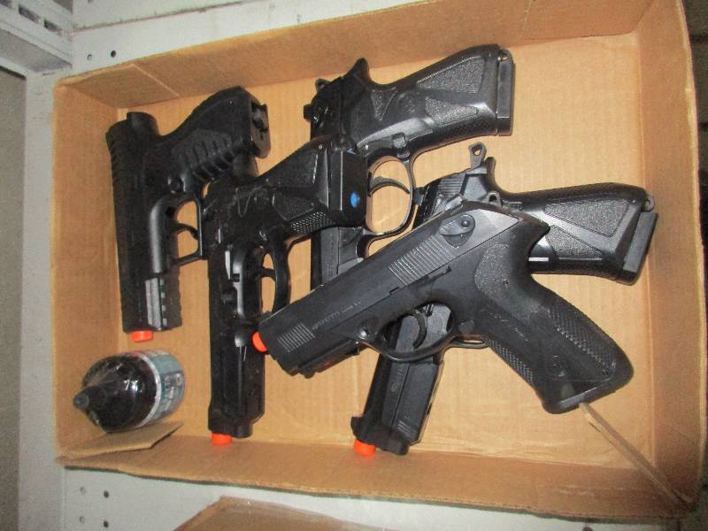 5 air soft guns