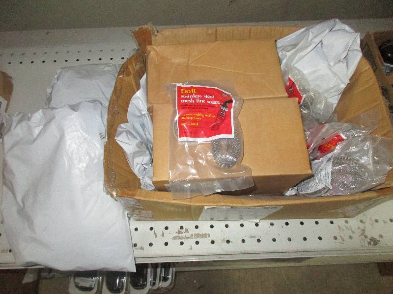 2 cases  3 bags of stainless steal lint snares
