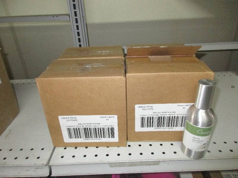 24 bottles of white gardenia room spray