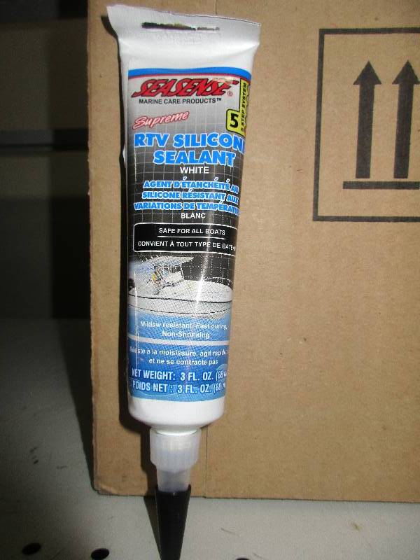 8 tubes of seasence RTV silicone sealant