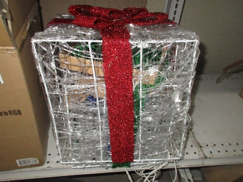 LED color changing gift box set