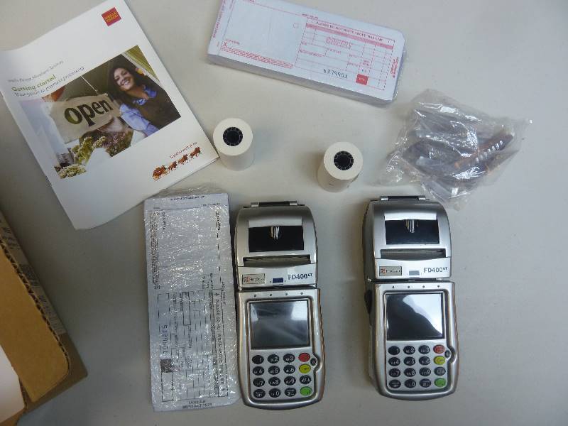 lot 131 image: Credit Card Machines