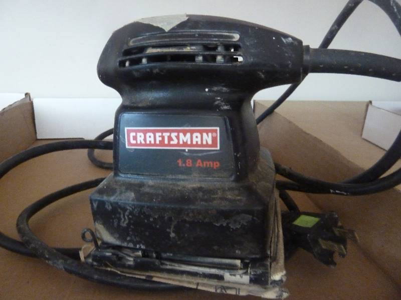 lot 133 image: Craftsman 1.8amp Sander