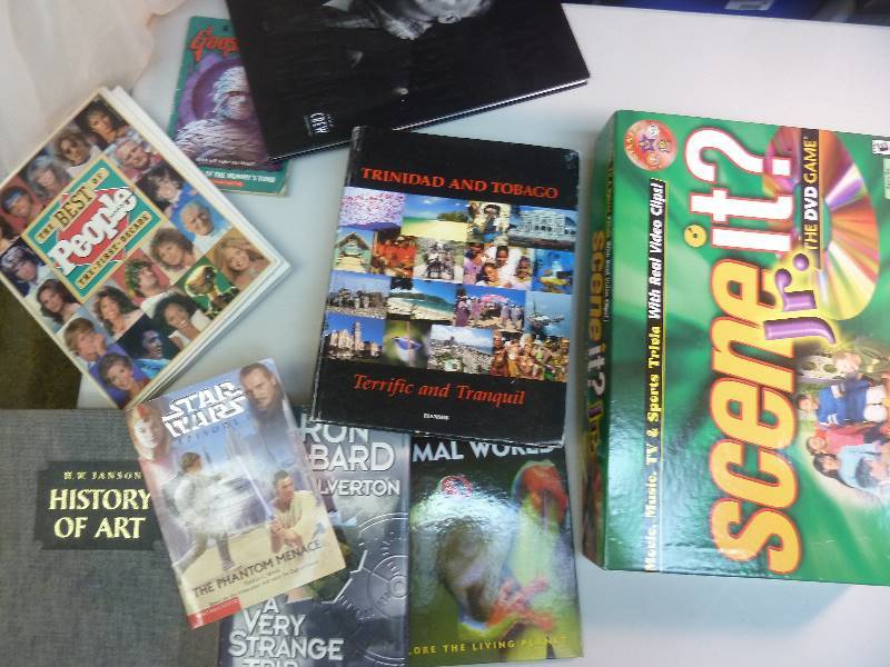 lot 138 image: Game and Book Lot