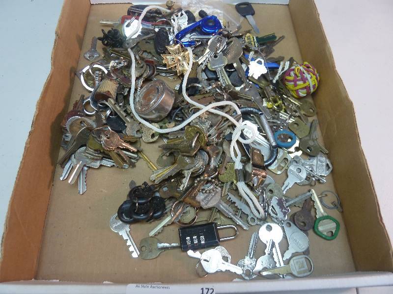 lot 172 image: Large Key Lot