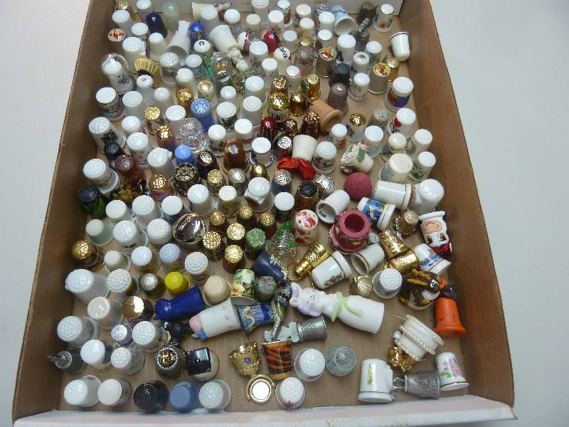 lot 177 image: Large Thimble Lot