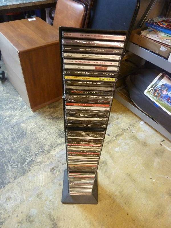 lot 205 image: CD Holder Full of CDs
