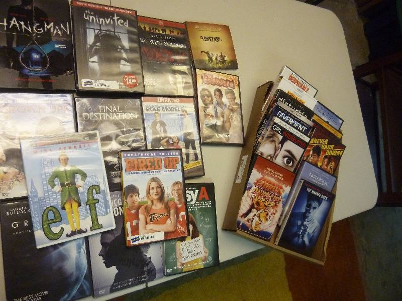 lot 223 image: Large DVD Movie Lot