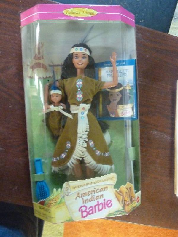 lot 266 image: American Indian Barbie