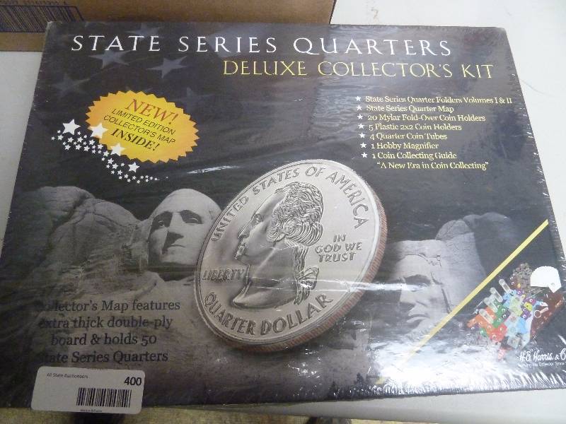 lot 400 image: State Series Quarters Deluxe Collectors Kit