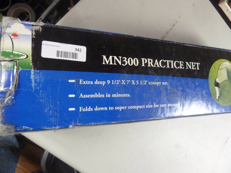 lot 342 image: Practice Net