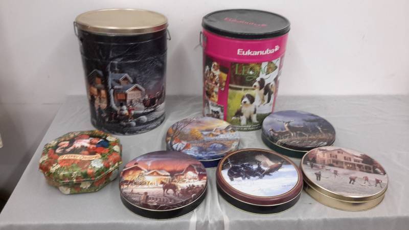 lot 11 image: Tin assortment