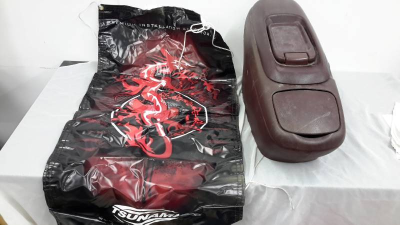 lot 40 image: Storage console and Tsunami banner