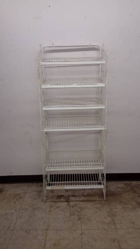 lot 78 image: Wire shelving