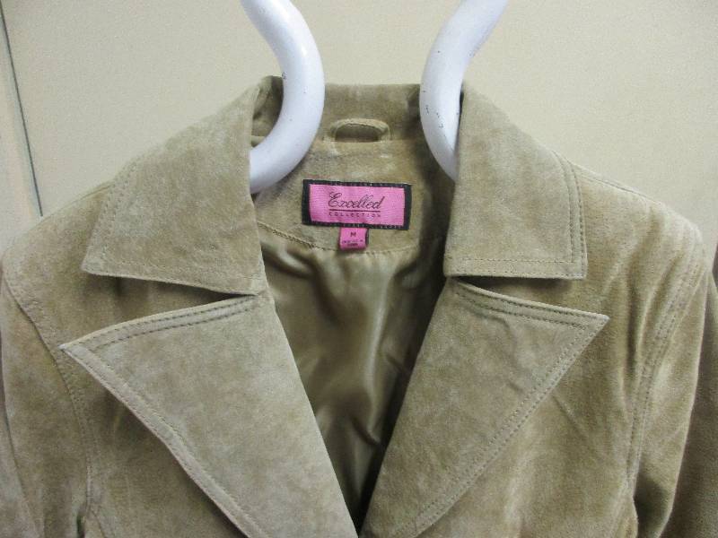 excelled leather tan pig suede (medium)