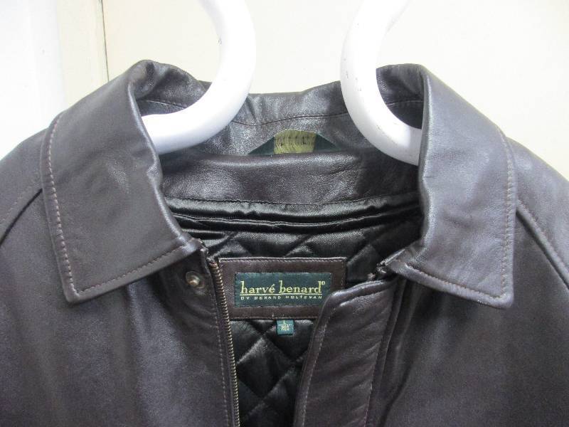 MENS Harve Bernard Brown dyed lamb (large)