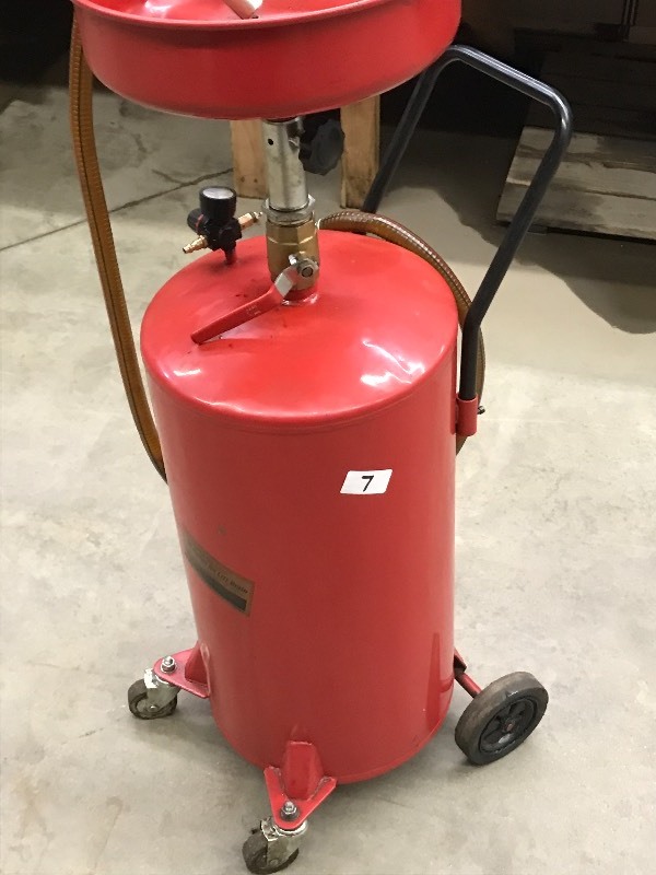 Pittsburgh 20Gallon Oil Lift Drain... Loretto Equipment 325 KBID