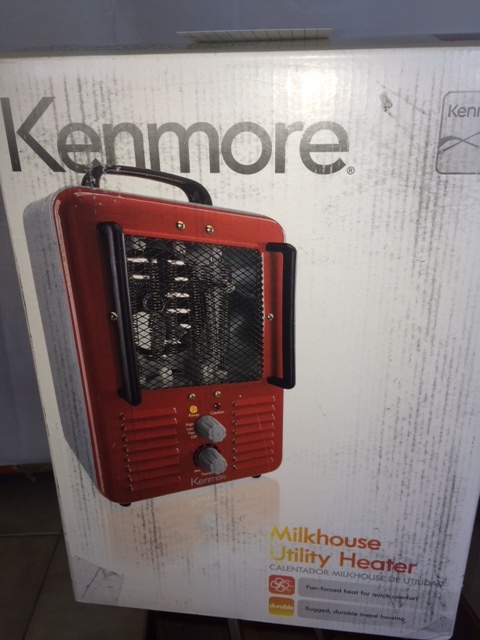 Kenmore Milkhouse Utility Heater | Twin Cities Auctions, Tools and Hardware  -Valentines Day Special | K-BID