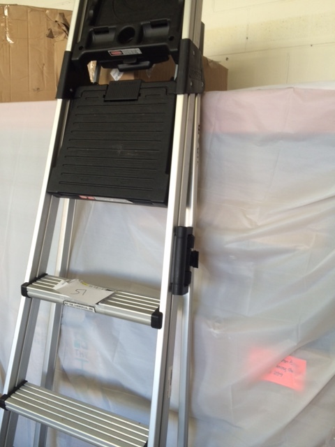 lot 51 image: 6 Aluminum Folding Ladder
