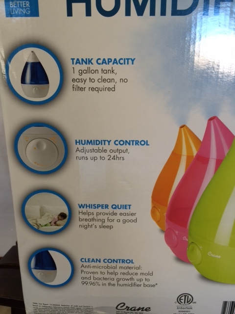 lot 76 image: Crane Cool Mist Humidifier