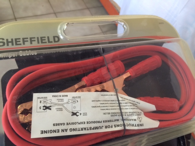 lot 62 image: Craftsman Diehard Battery Charger and Jumper Cables