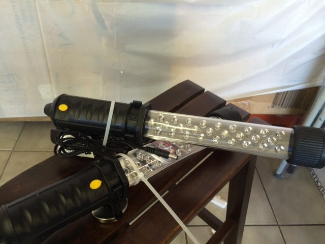 lot 34 image: 2x LED Shop Lights