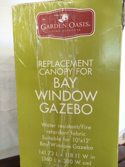 lot 23 image: Green Oasis, Replacement Canopy for Window Gazebo