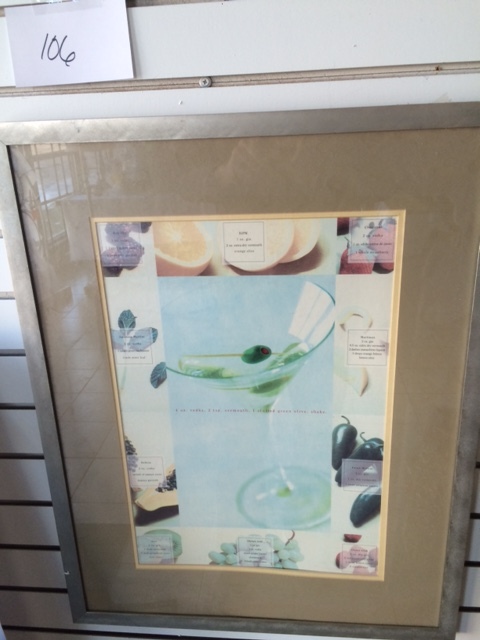 lot 106 image: Decorative framed wall art (2 units)