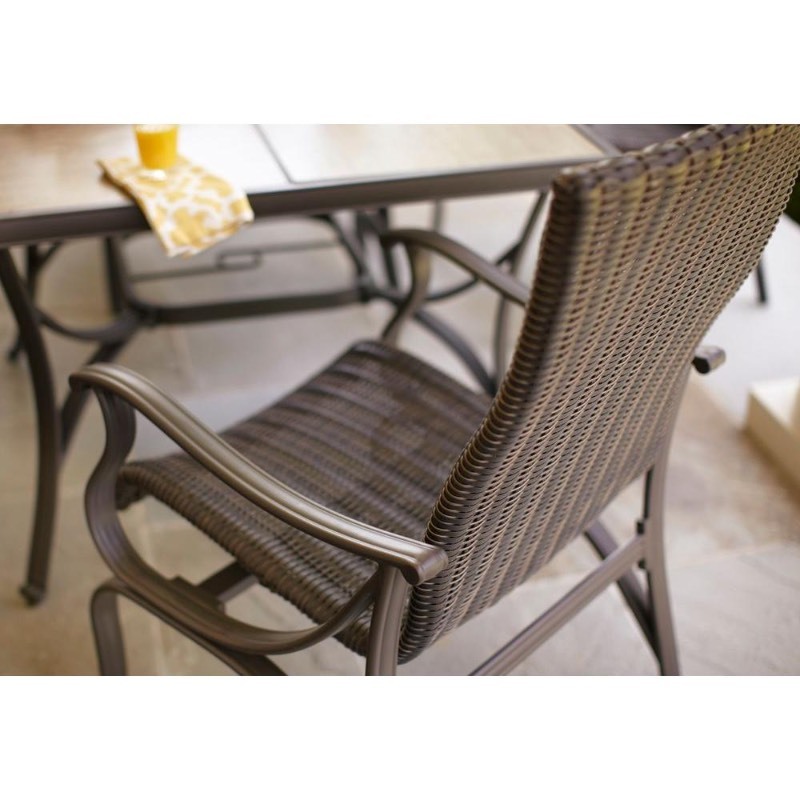 lot 105 image: Hampton Bay Pembrey Dinning Chairs x 2 units