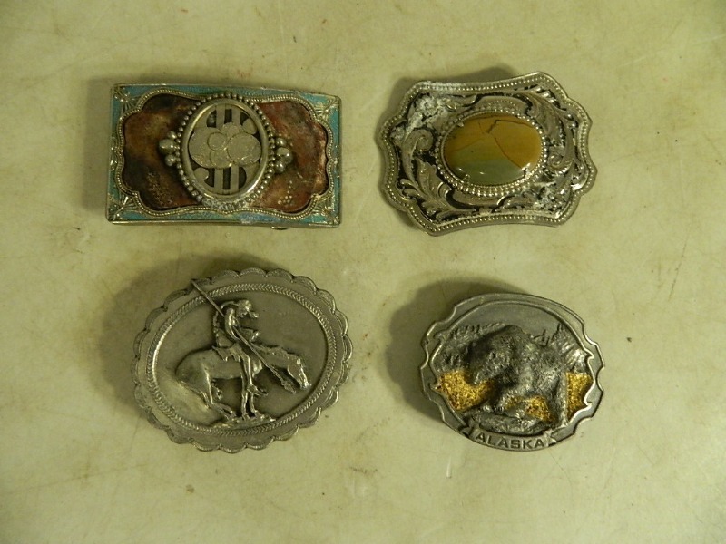 lot 19 image: Belt Buckles