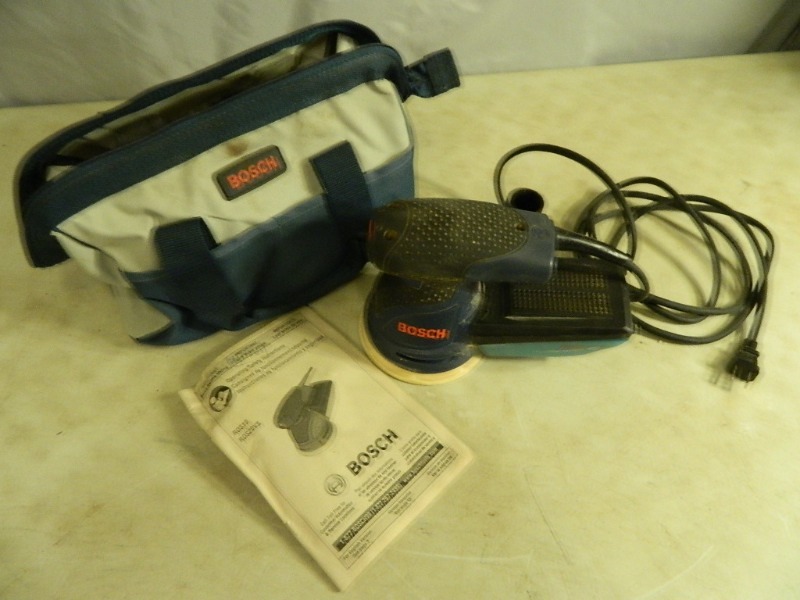lot 84 image: Bosch Sander with Bag