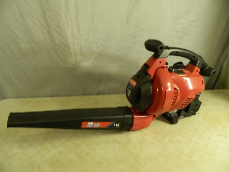 lot 91 image: Troy-Bilt Gas Powered Blower