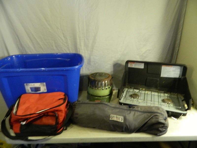 lot 102 image: Camping items
